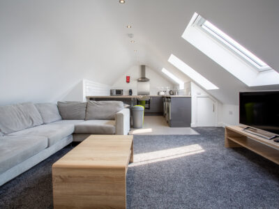 Flat 4 17 B Burleigh Open Plan Lounge Kitchen