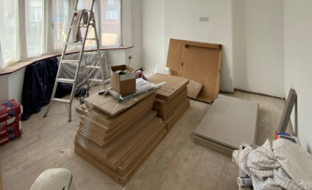 19 Ashleigh Road Refurb Living Room 2021